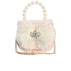 Mini Tweed Purse w/ Crown image 1