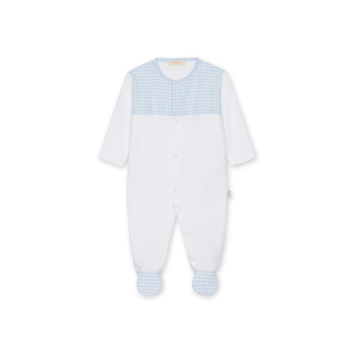 Gingham Detail Footie