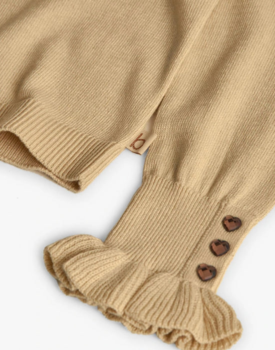 Golden Glow Sweater & Sequin Skirt Set