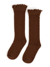 Fancy Lace Top Knee Highs 0-6mos image 5