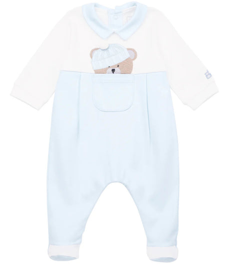 Teddy Bear Collared Footie image 0