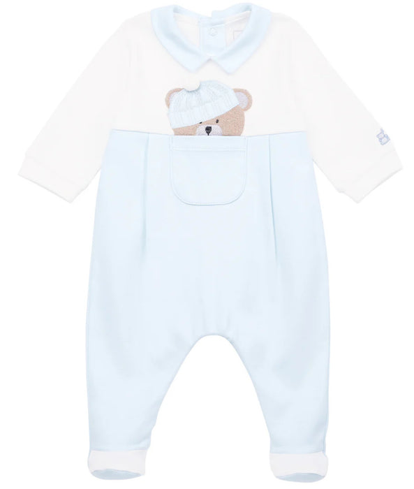 Teddy Bear Collared Footie image 0