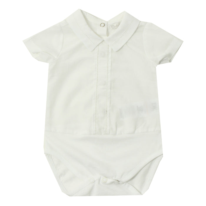 Polo Onesie w/ Suspender Shorts image 3