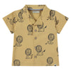 Roaring Style Lion Print Shirt & Shorts Set image 0