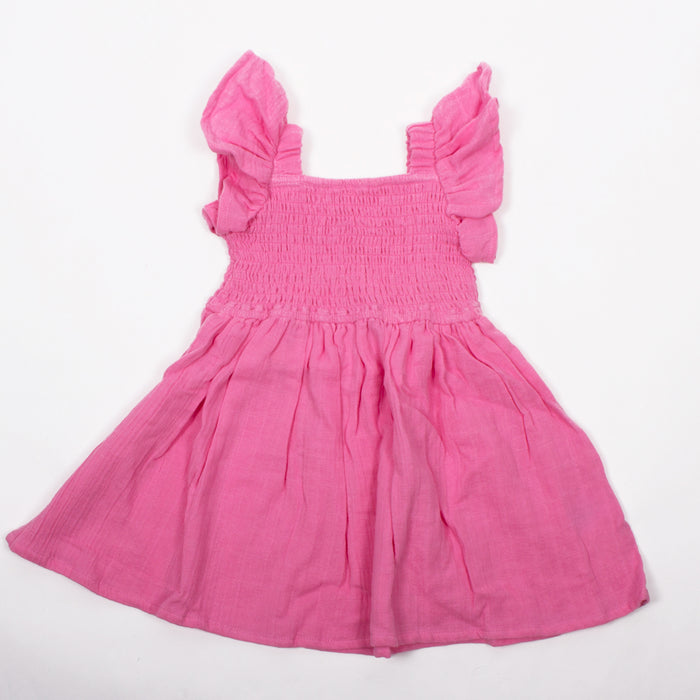 Pink Flutter Sleeve Coverup image 1