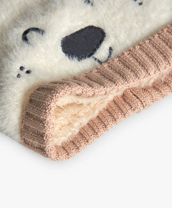Polar Pals Hat & Mitten Set
