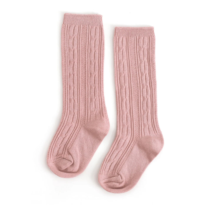 Cable Knit Knee High Socks 6-18mos. image 10