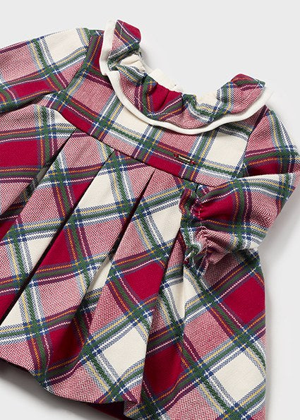 Tartan Plaid Collar Dress image 1