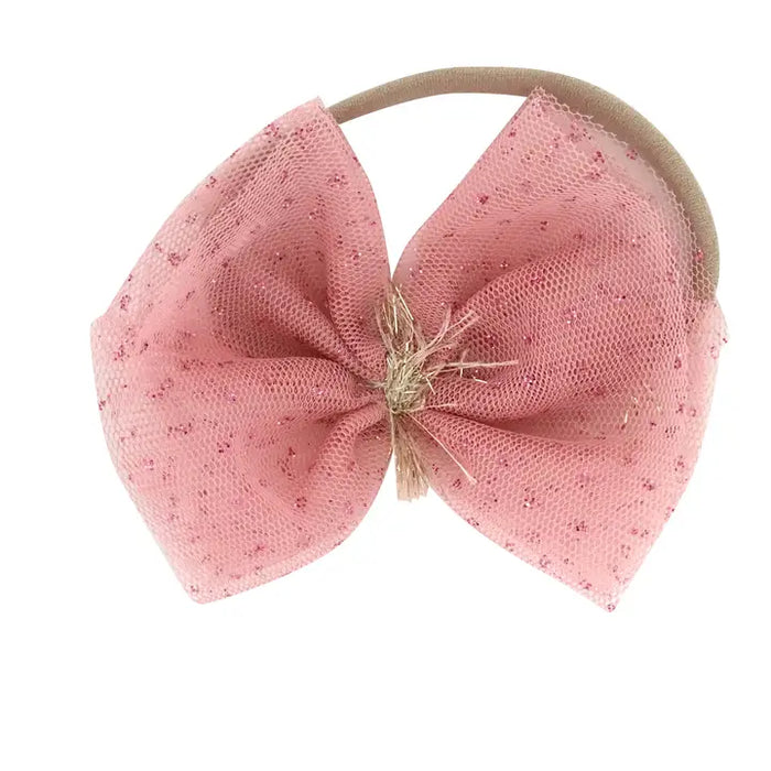 Tulle Sparkle Bow Headbands image 1