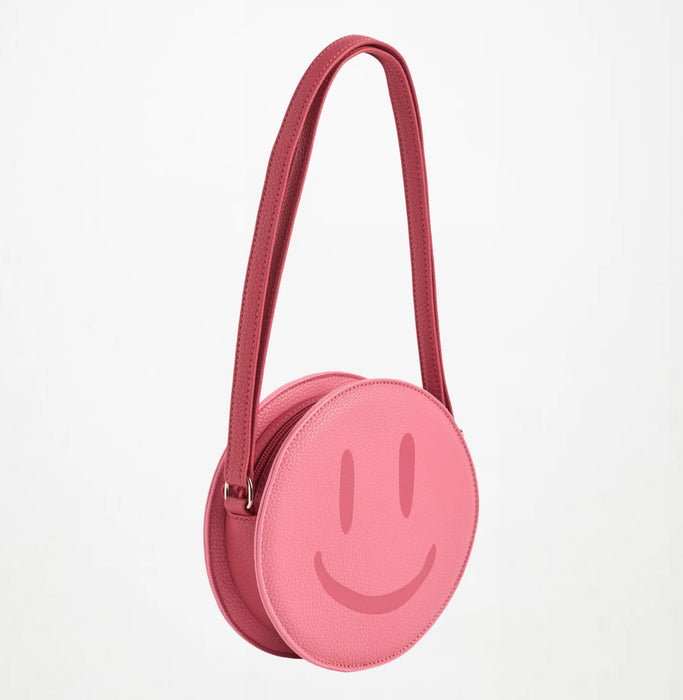 Molo Smiley Face Purse, Pink