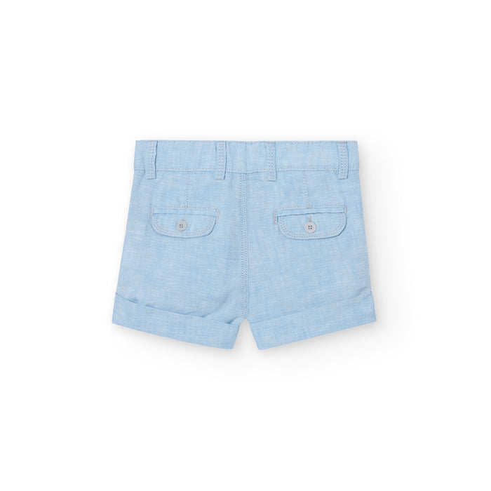 Striped Button Up & Shorts image 7