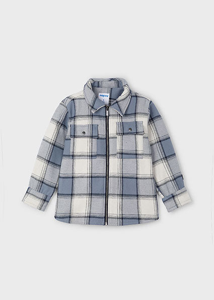 Blue Flannel Jacket 3pc Set image 3