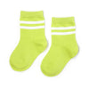 Neon Stripe Skater Girl Midi Sock image 0