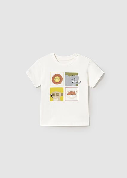 Safari Animal Tee & Comfy Shorts image 0