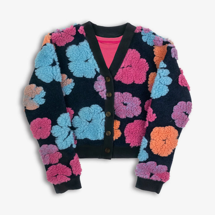 Flower Cardigan w/ Jeans & Tee image 0