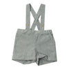 Polo Onesie w/ Suspender Shorts image 0