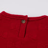 Red on Red Bow Sweater image 2