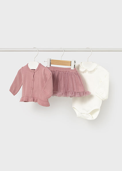 Tulle Skirt, Bodysuit & Cardigan Collection