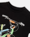 Bike Tee w/ Orange Shorts image 2