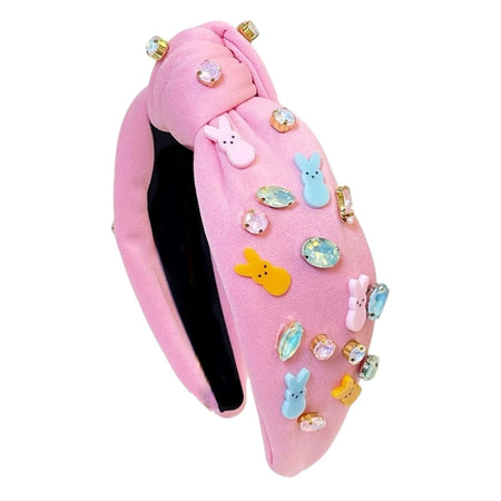 Peeps Embellished Knotted Headband image 0