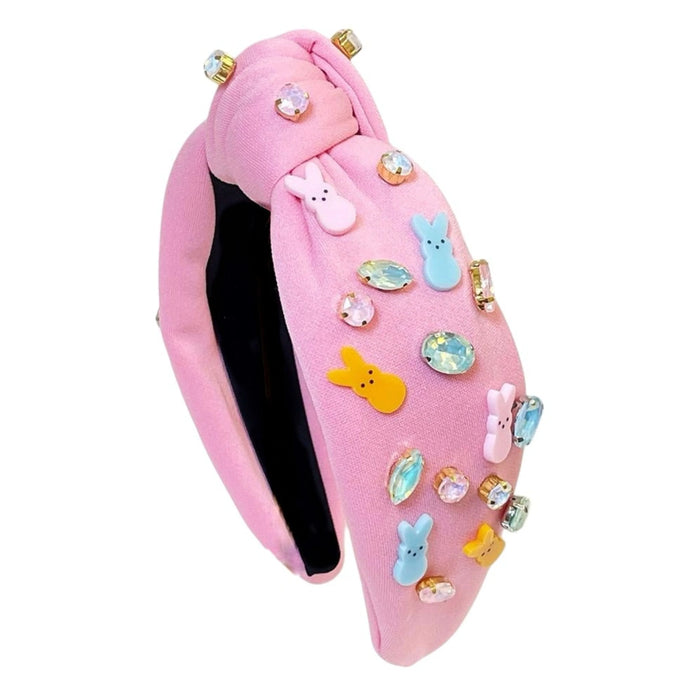 Peeps Embellished Knotted Headband image 0