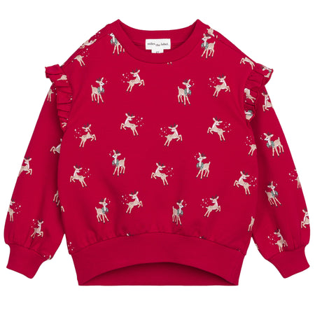 Red Reindeer Sweatshirt image 0