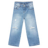 Distressed Wide Leg Jeans image 0
