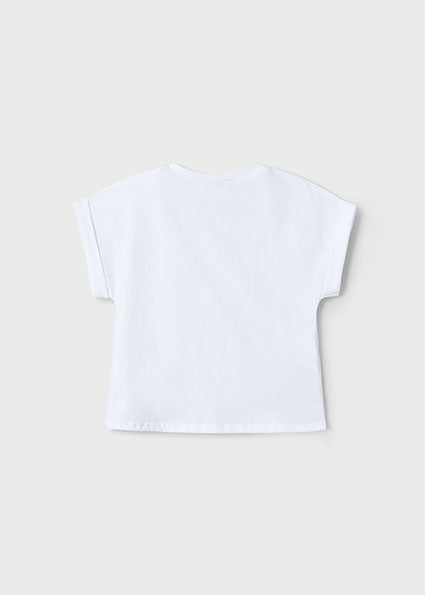 Heart Twist Tee – Black or White (Sold Separately) image 1