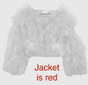Ruby Ruffle Jacket - Only image 1