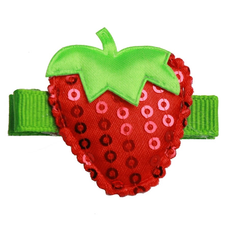 Sequin Strawberry Clip image 0