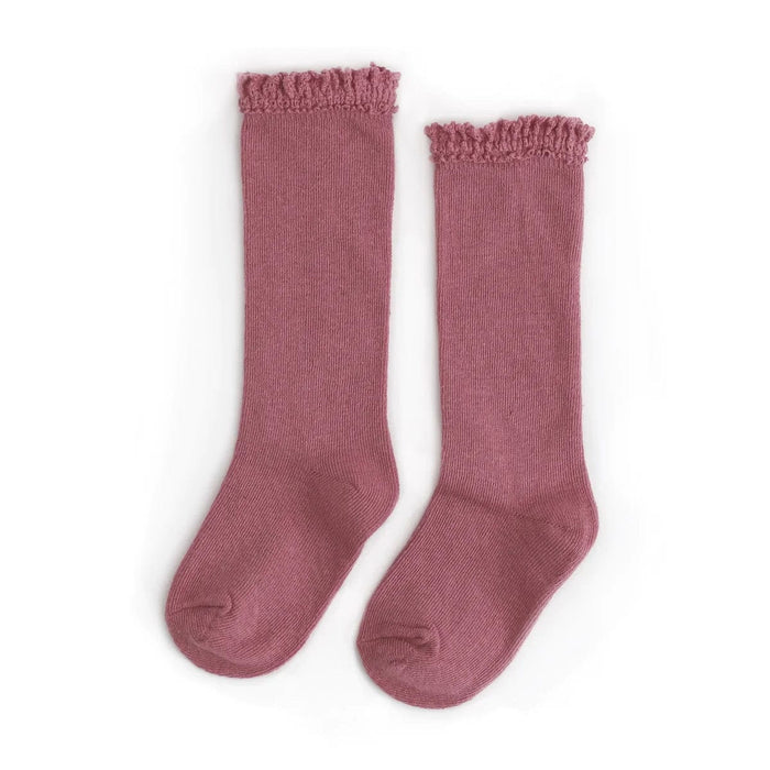 Lace Top Knee Highs 7-10 Years image 5