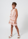 Striped One-Shoulder Top & Matching Shorts Set image 8