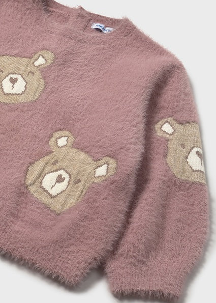 Teddy Bear Fluff Sweater Set