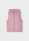 Mauve Hooded Vest image 0