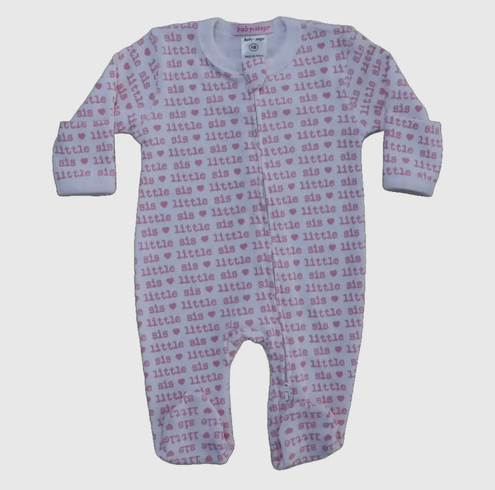 Little Bro/Little Sis Footie PJs image 0