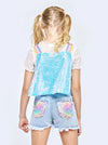 Sparkle & Shine Sequin Denim Shorts image 3