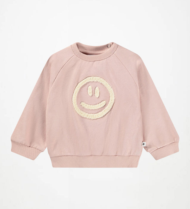 Molo Pink Smile Sweatsuit