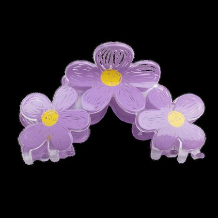 Floral Trio Claw Clips image 1