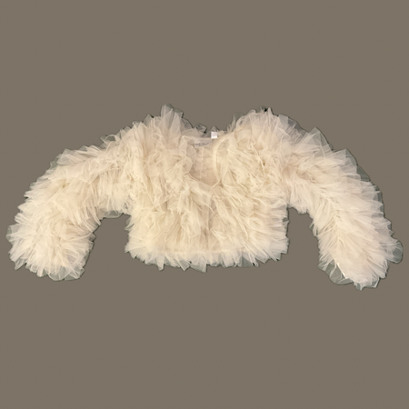 Ivory Ruffle Jacket image 0