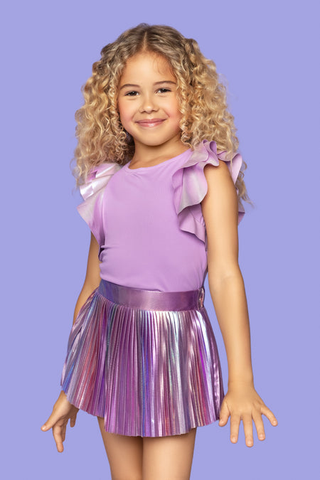 Flutter Top & Pleated Skort image 0