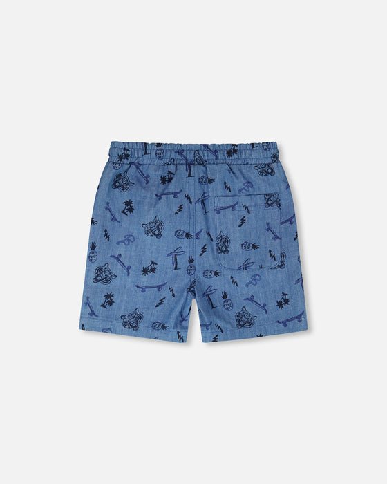 Printed Tiger Skate Toddler 2pc Set