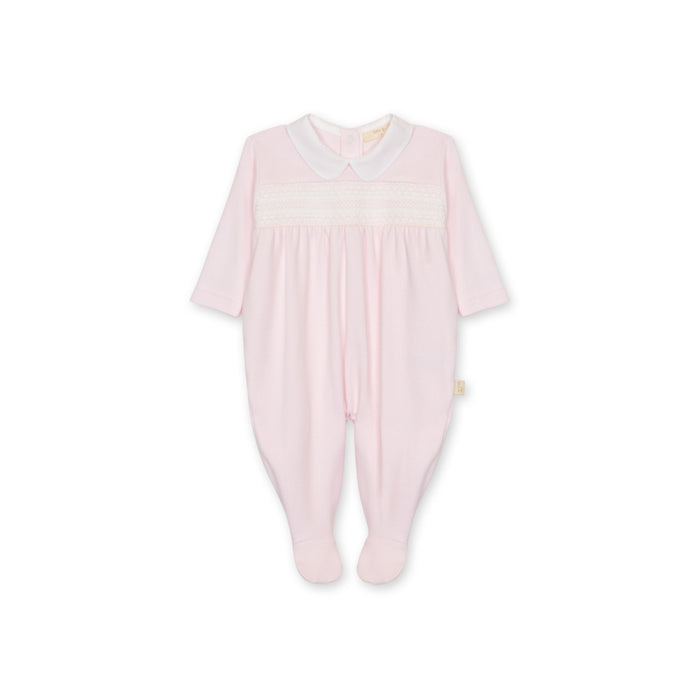 Smocked Collar Footie
