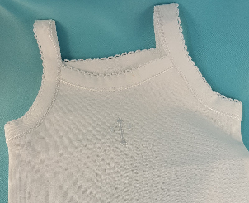 Girl Cross Onesie Tank image 0