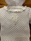 Girl Waffle Cross Knit 2-piece with Hat image 1