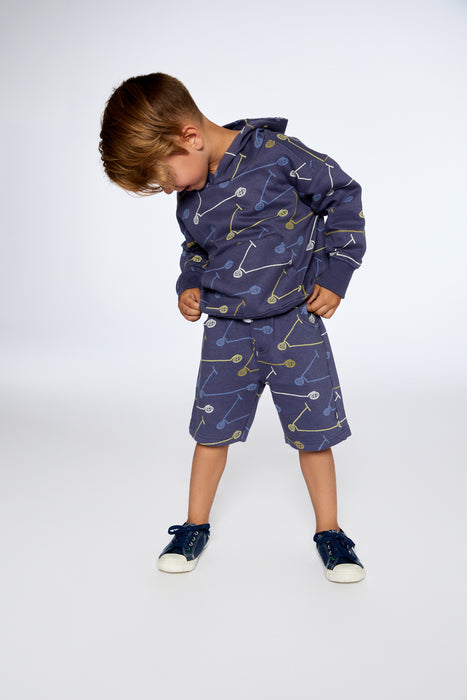 Scooter Squad Hoodie & Shorts Set image 1