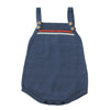 Navy Bubble w/ Collar Onesie & Cardigan image 0