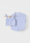 Breezy Striped & Denim 3-Piece Set image 0