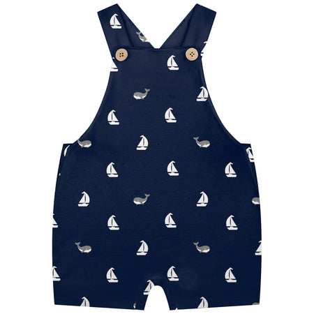 Nautical Overall & Bodysuit Set image 0