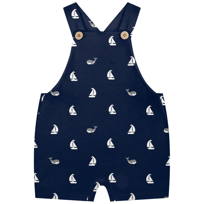 Nautical Overall & Bodysuit Set image 0