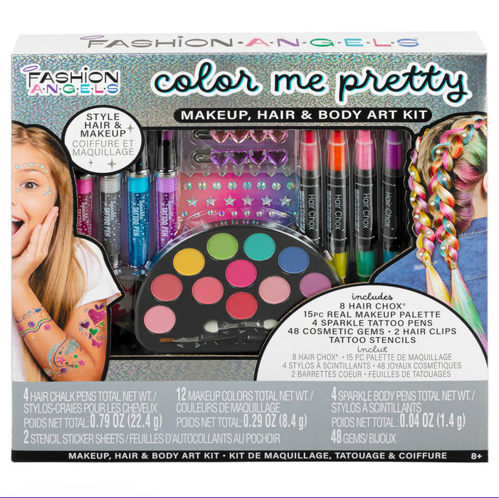 Color Me Pretty Hair & Body Art Kit image 1